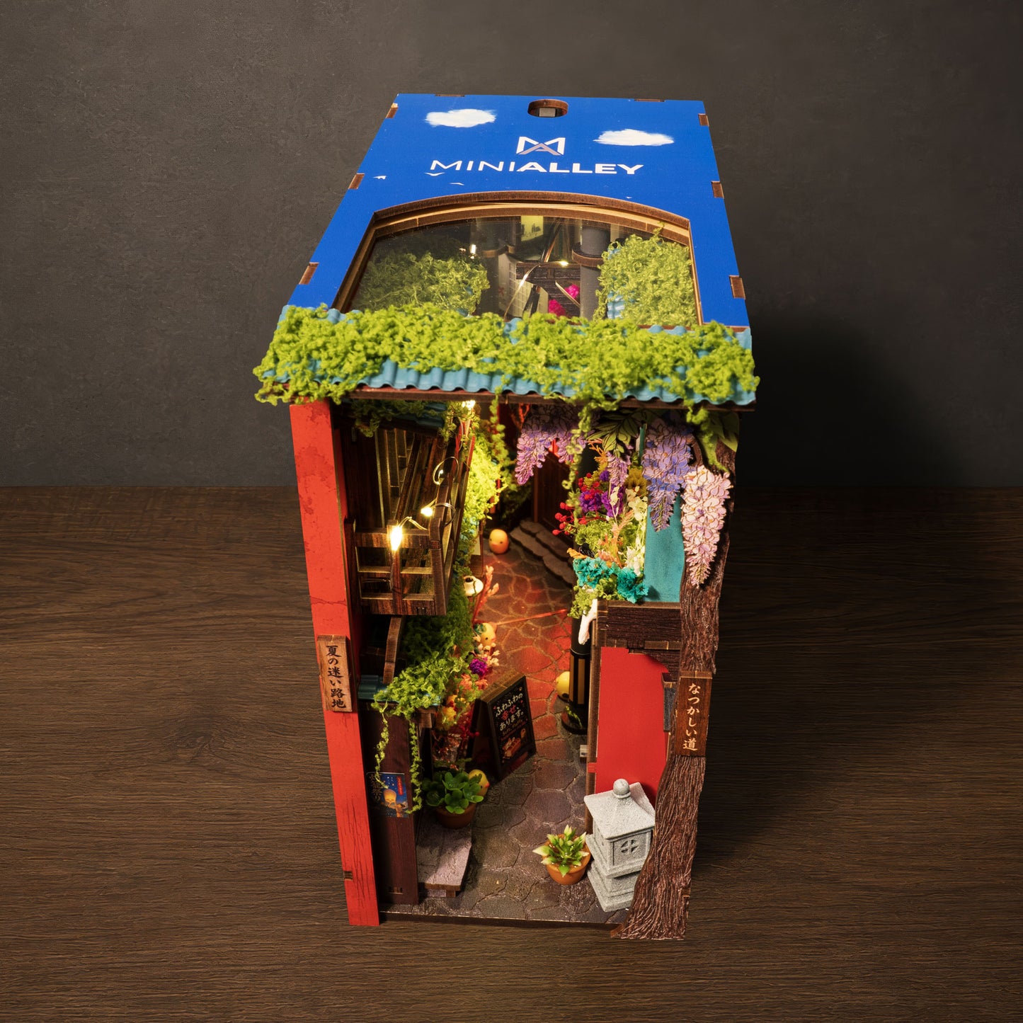 Lost Summer Lane DIY Japanese Book Nook Kit | MiniAlley | Pre-Order