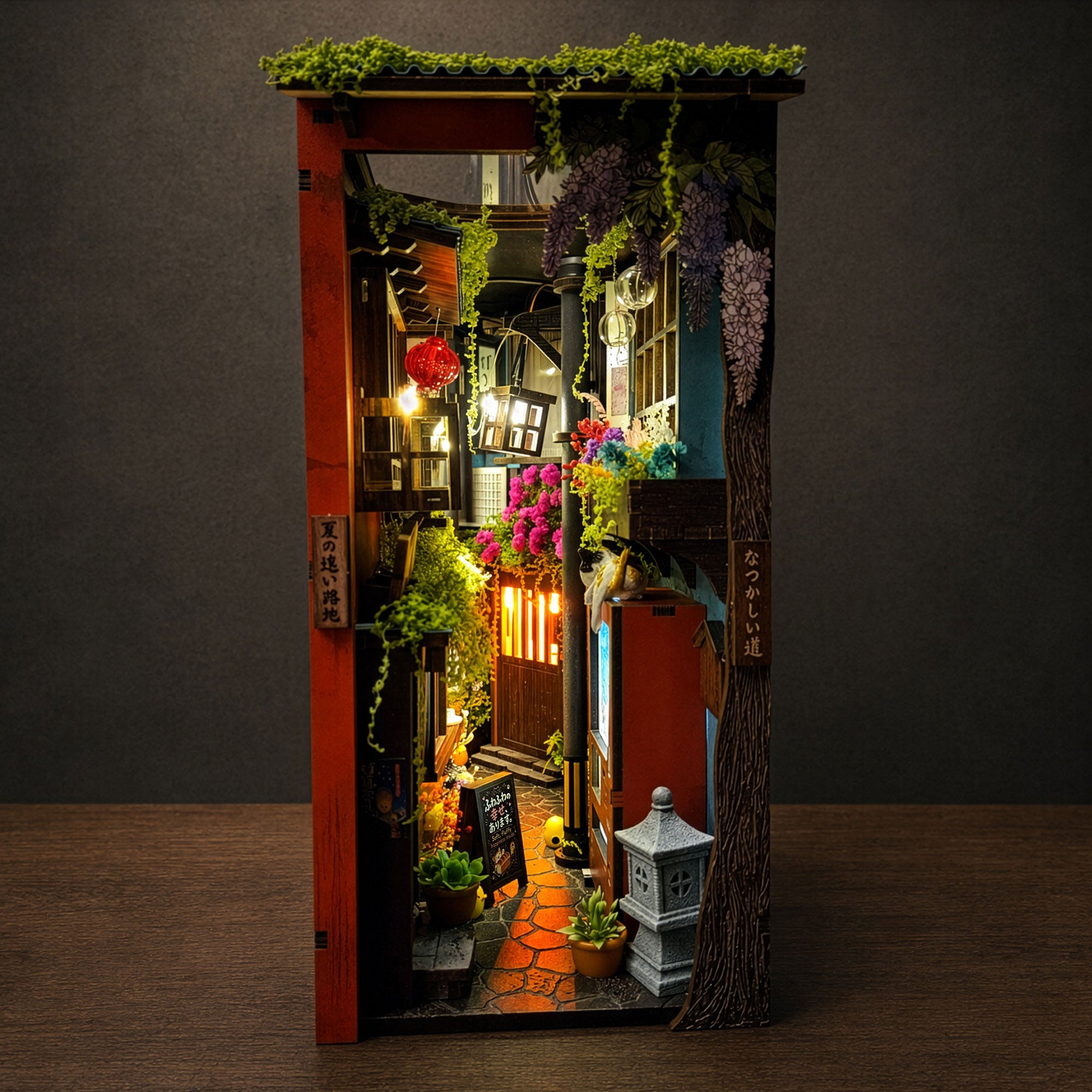 Lost Summer Lane DIY Japanese Book Nook Kit | MiniAlley | Pre-Order