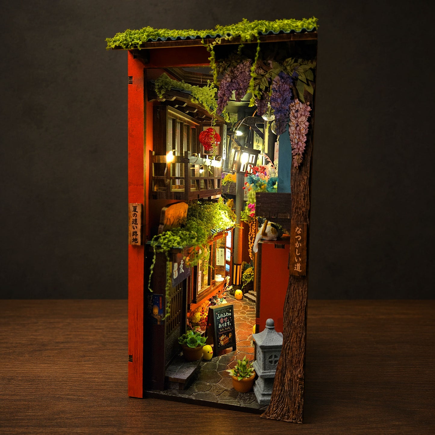 Lost Summer Lane DIY Japanese Book Nook Kit | MiniAlley | Pre-Order