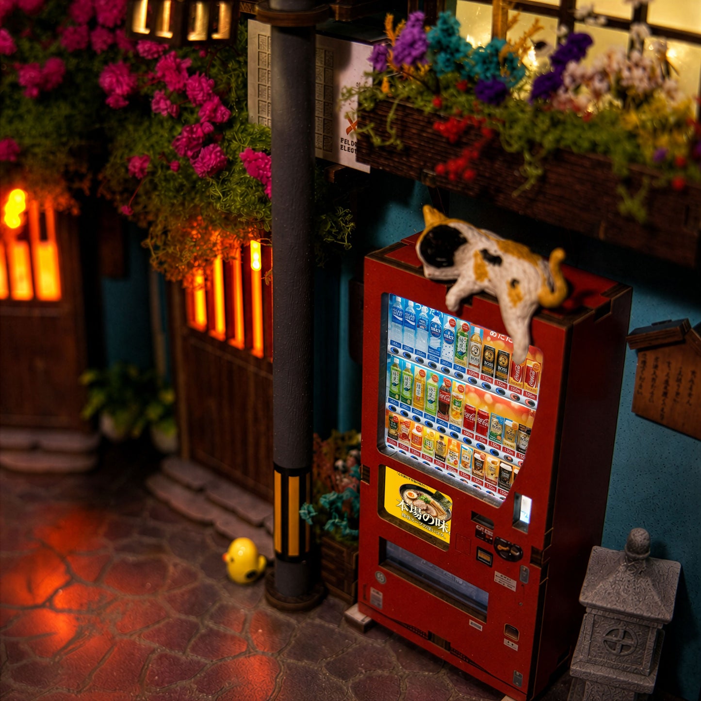 Lost Summer Lane DIY Japanese Book Nook Kit | MiniAlley | Pre-Order