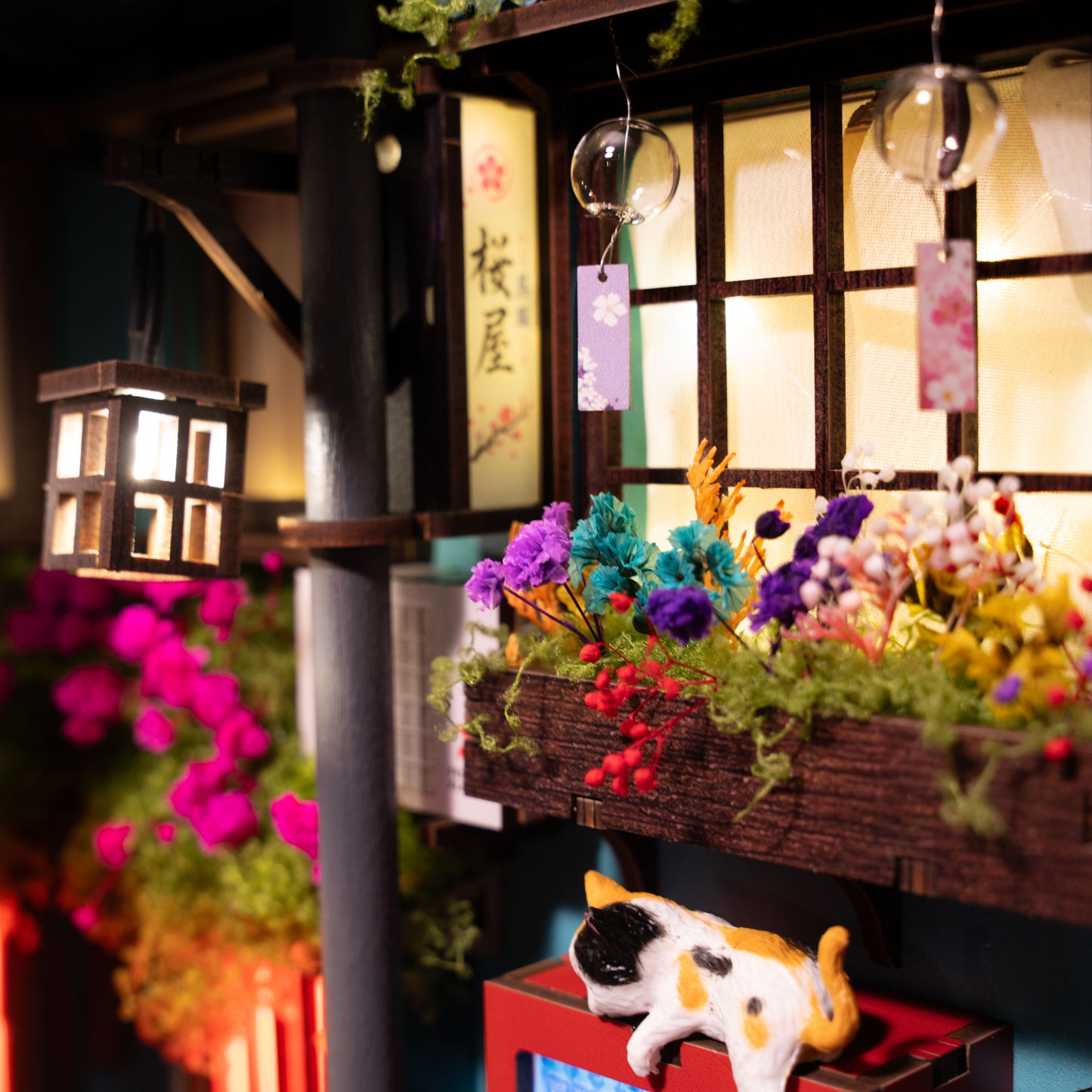 Lost Summer Lane DIY Japanese Book Nook Kit | MiniAlley | Pre-Order