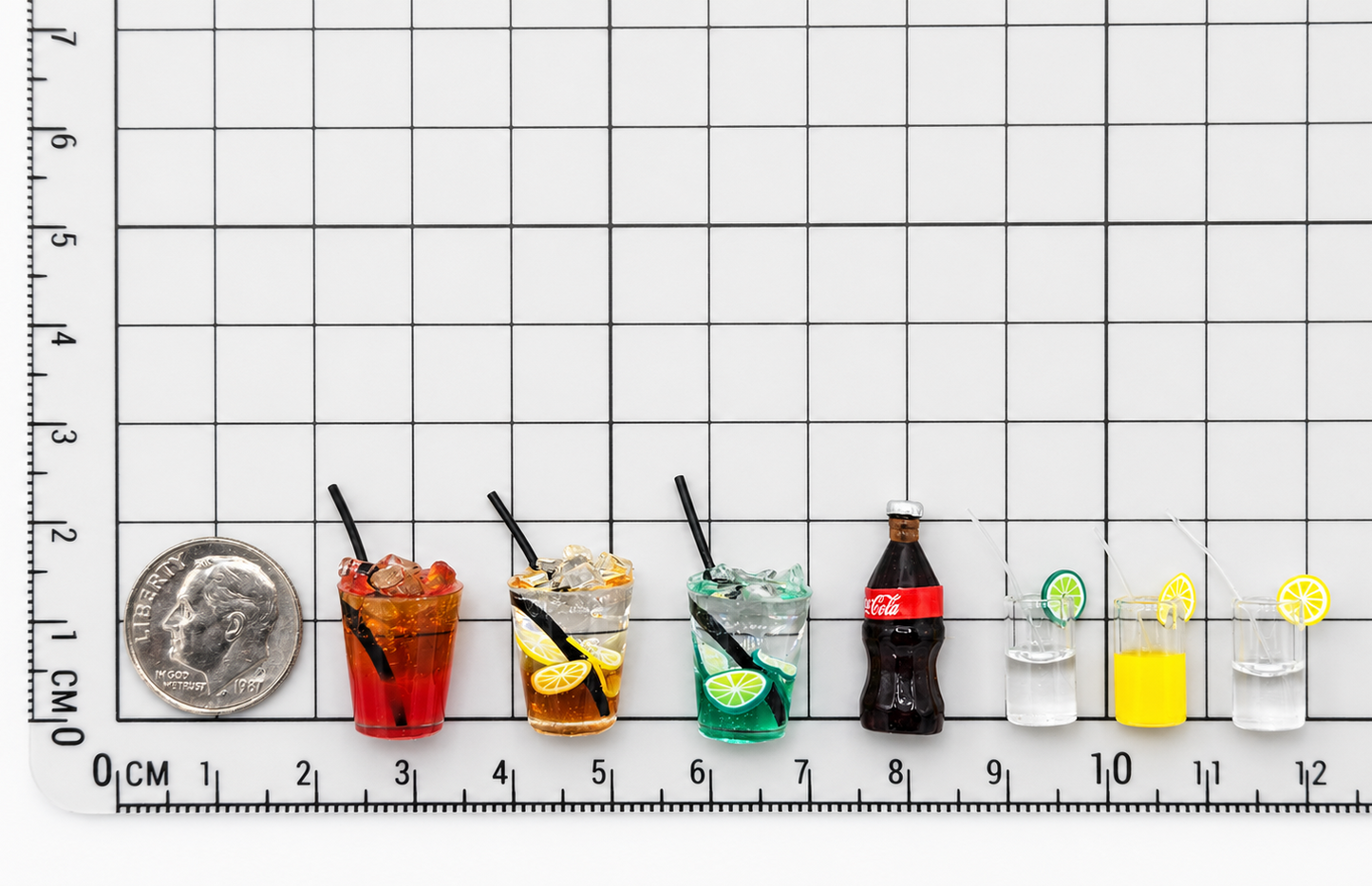 Summer Refreshment Iced Drink & Cola Set (7-Piece)