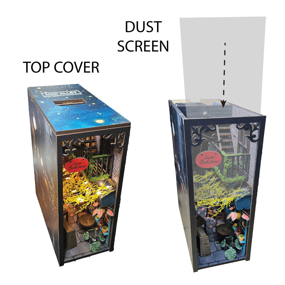 Dreamy MiniAlley - Booknook DIY kit