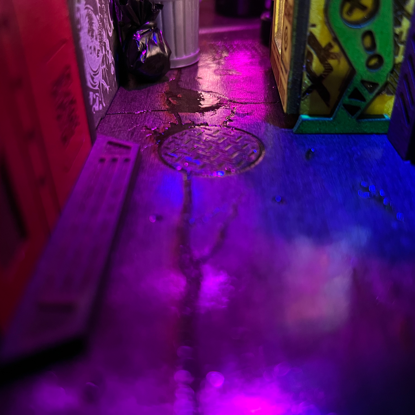 Cyberpunk MiniAlley Booknook